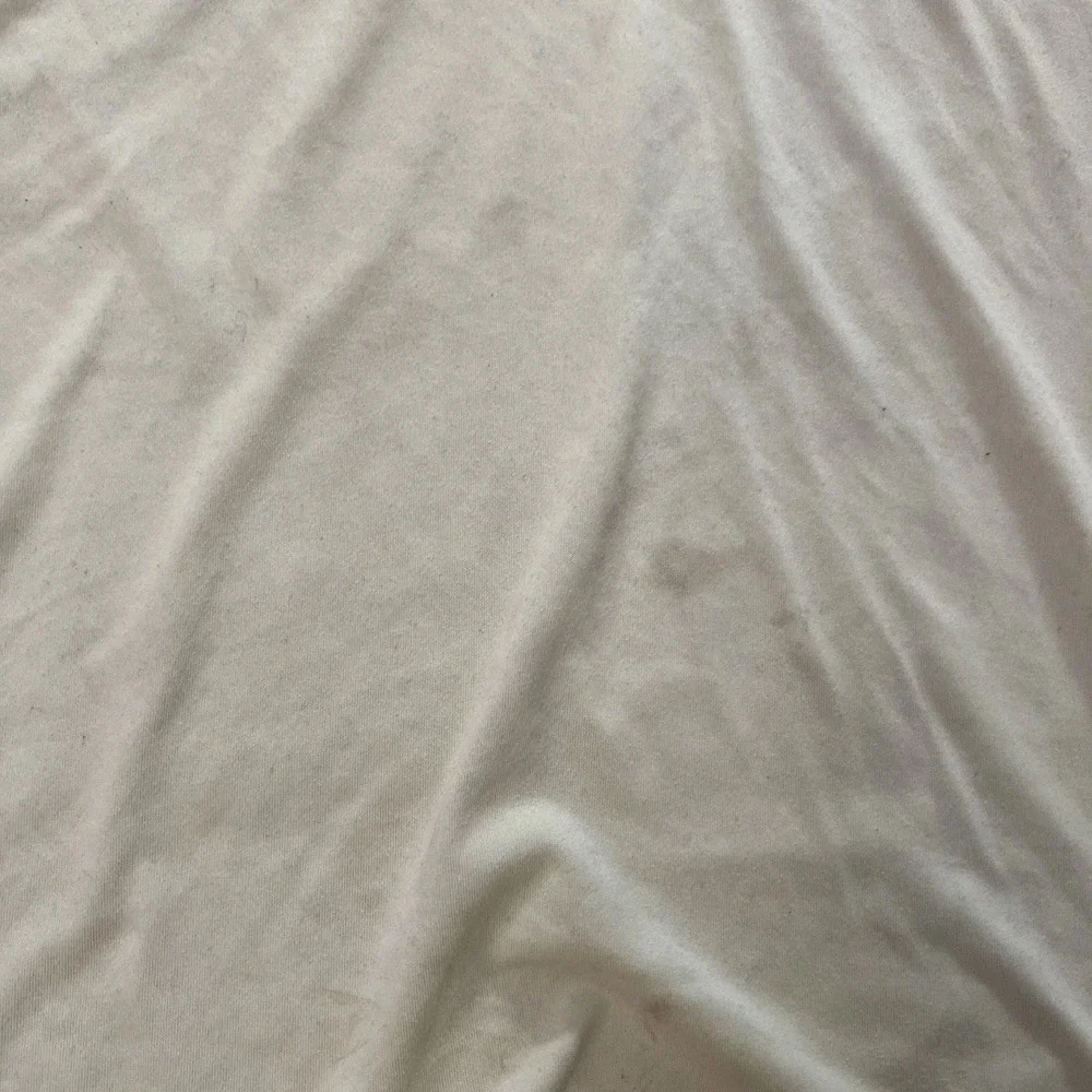 The North Face Circular Design Performance T Shirt Men's L Cream Short Sleeve